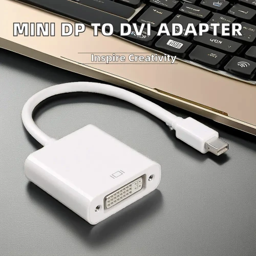 Adaptateur Mini DisplayPort (Mini DP) Male vers DVI-I Dual Link Femelle 15 cm