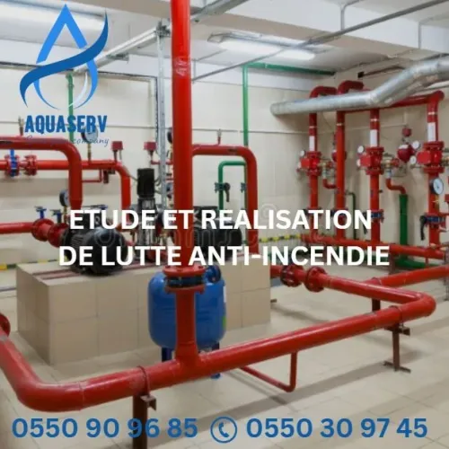 Réalisation Réseau Et Station Lute Anti Incendie
