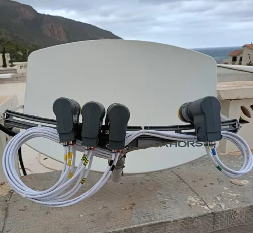 Installation et réglage de parabole avec diplasmo 
