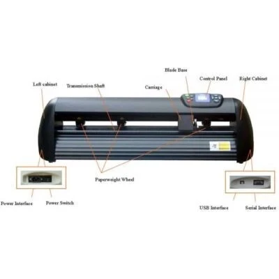 Plotter de découpe foison 120cm , four sublimation 3D, presse à chaud 38cm