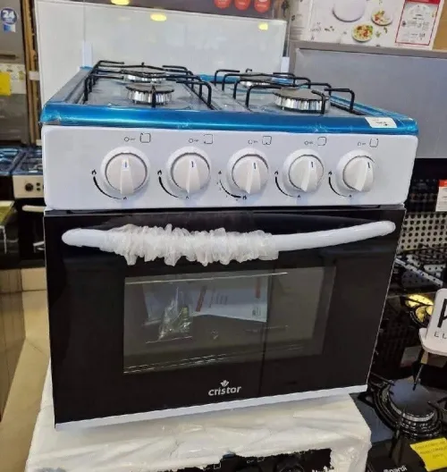 Mini Cuisinière Cristor(رمادي +أبيض)