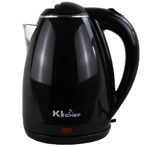Kitchef Bouilloire électrique noir 1.8L 1500W KT 18C
