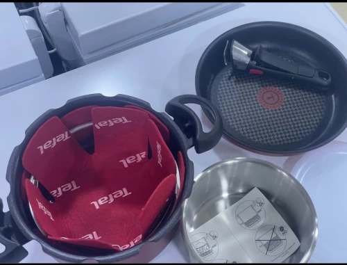 Cocotte minute rouge 4 pièces 4L