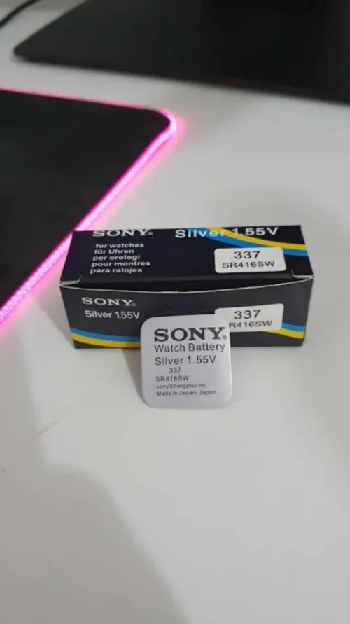 Sony piles 337 battery 