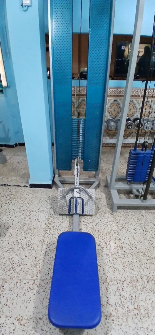 materiel sale de musculation