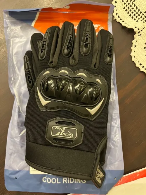 Gants renforcés anti-chocs tactiles/ Idéal pour moto, sport ou travail