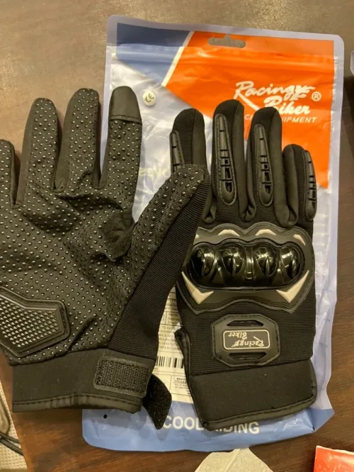 Gants renforcés anti-chocs tactiles/ Idéal pour moto, sport ou travail