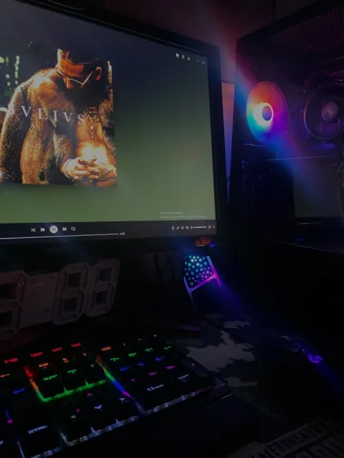 Setup gaming utilisé 1 mois