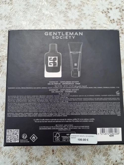 cofferet parfum Givenchy original