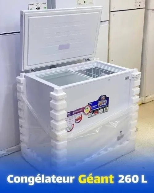 Congélateur geant 260l