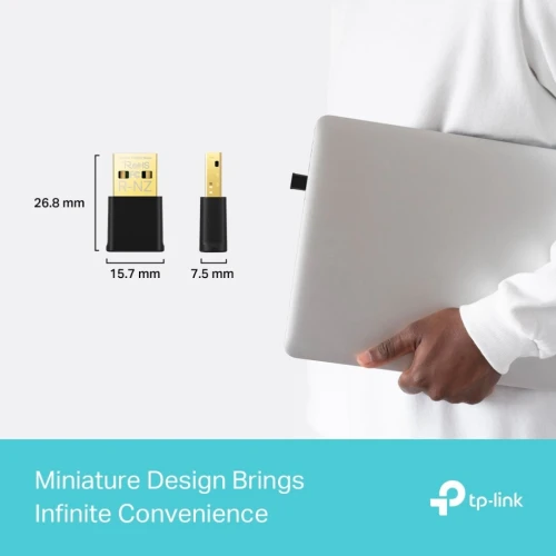 TP-LINK ARCHER TX20U NANO : CLE USB WIFI 6 AX1800 NANO BI-BAND / OFDMA ET MU-MIMO