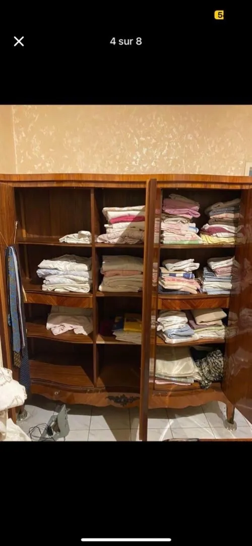 Armoire bois de rose