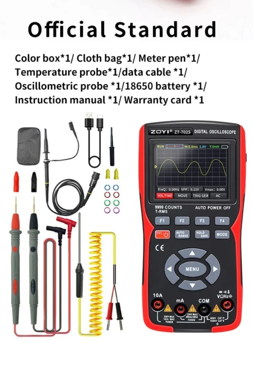 ZOYI ZT702S Digital Multimeter
