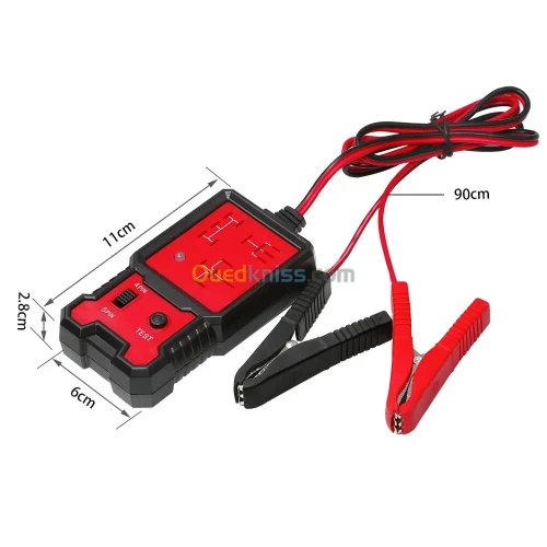 Testeur de relais automobile électronique 12V