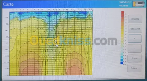 الكشف و التنقيب عن الماء بتحديد أحسن نقاط حفر الآبار الارتوازية
