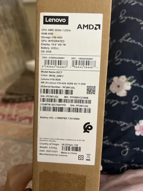 Lenovo V15-ADA
