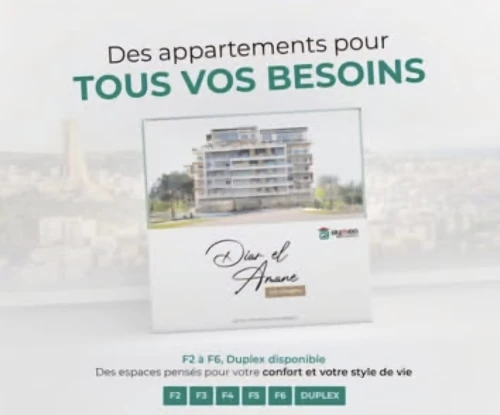 Vente Appartement F2 F3 F4 Alger Birkhadem