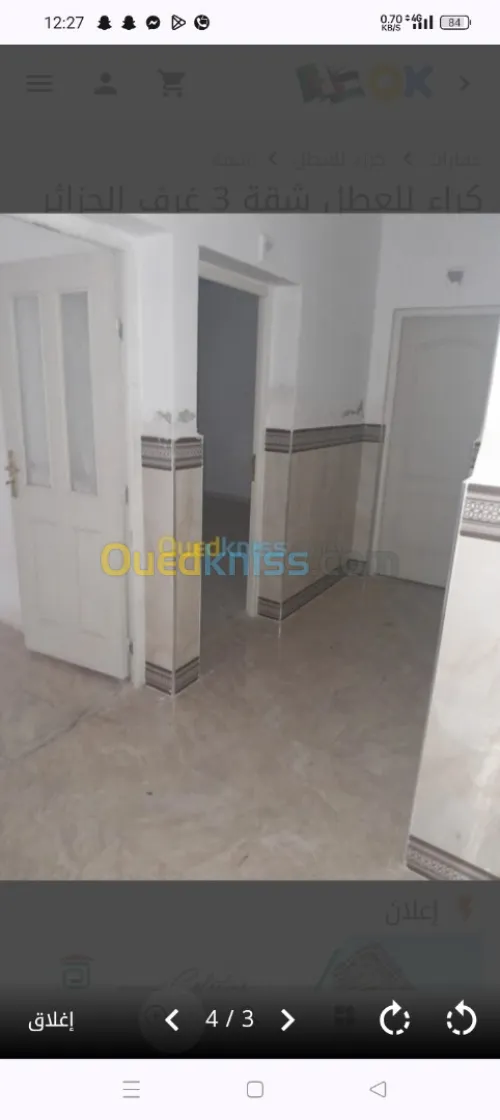 Location Appartement F3 Alger Gue de constantine