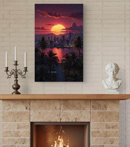 Cadre décoratif agence de voyage