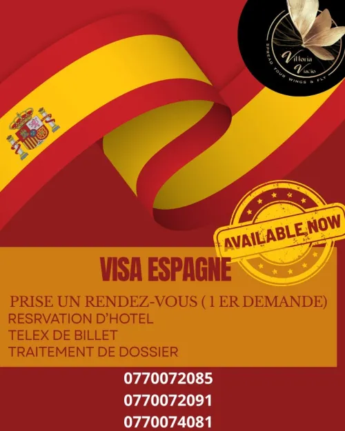 rendez-vous visa espagne