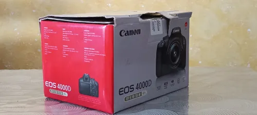Caméra Canon EOS 4000D+ objectif 18-55mm et 10-18mm+ sac à dos neuf