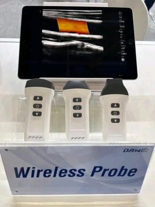 Sonde Echographe WiFi sans contact. 