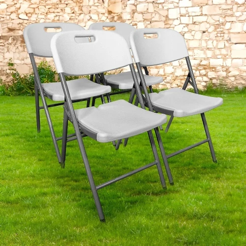 Chaise pliable pour événements, jardin et terrasses 