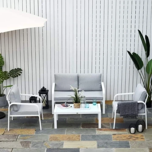 Salon de jardin en Aluminium ( 1er choix d'importation)