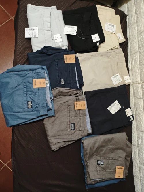 Pantalon en toile