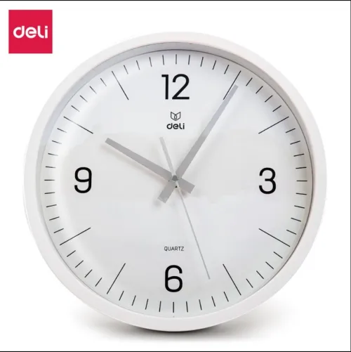HORLOGE Mural luxe Marque Deli 37cm