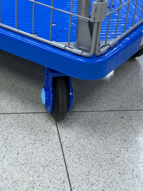 Chariot à plate forme avec grillage PLA300-AM1