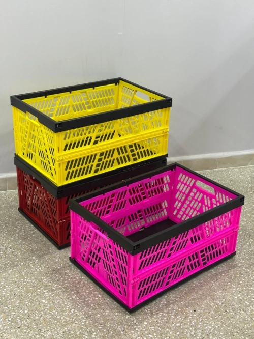 Caisses de stockage pliables ajourées CRT26