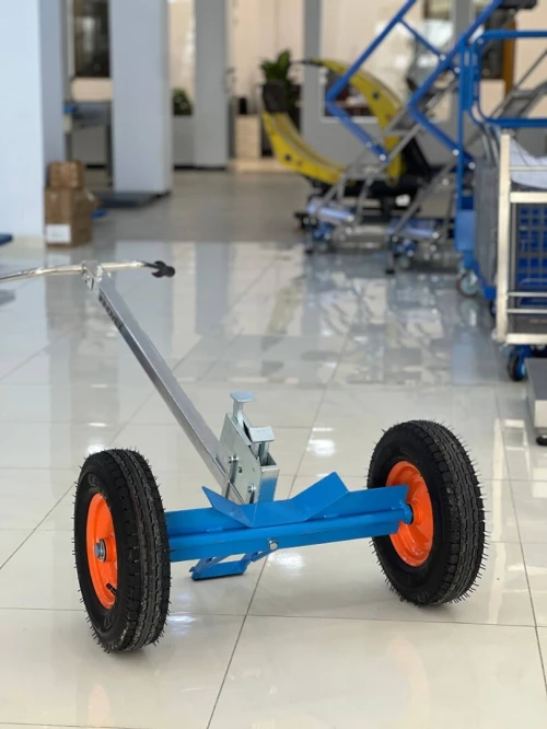 Chariot diable porte fût en acier à crochet DE450A