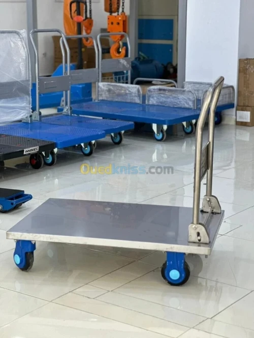Chariot à plateforme en inox ST300-DX