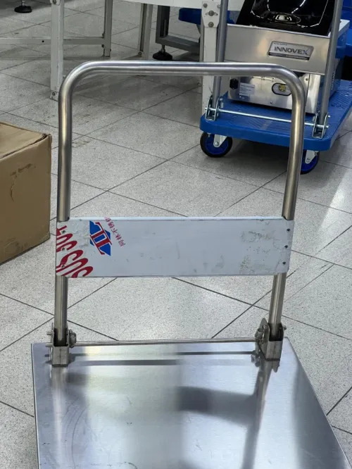 Chariot à plateforme en inox ST300-DX