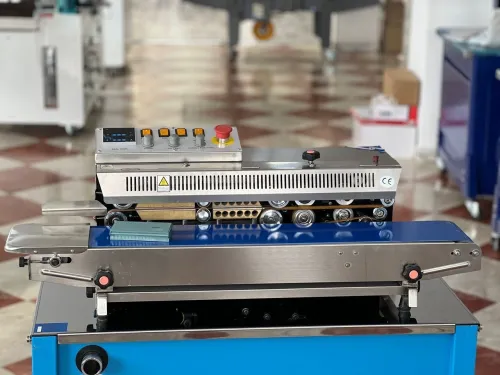 Soudeuse continue avec système de marquage à encre solide FRBM-810I