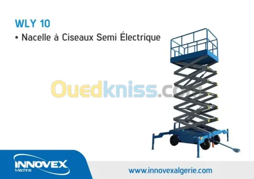 Nacelle à Ciseaux Semi Électrique WLY 0.5-10