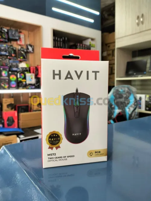 Souris GAMER HAVIT MS72 RGB