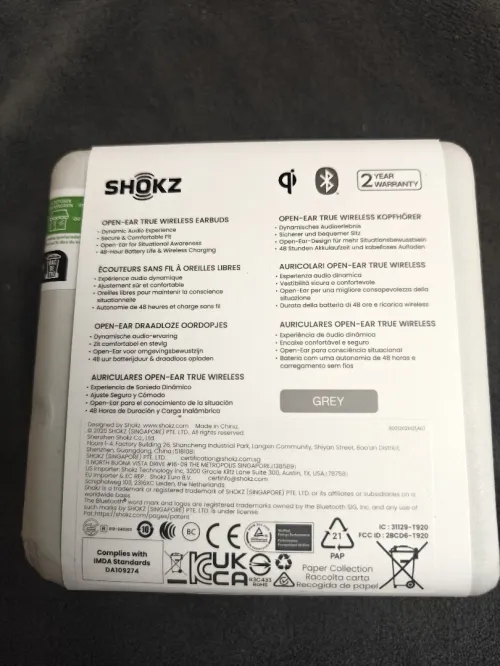 Shokz Open Fit 2+