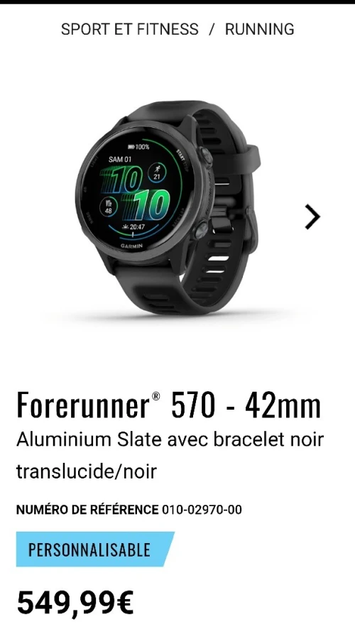 Garmin (série Forerunner)