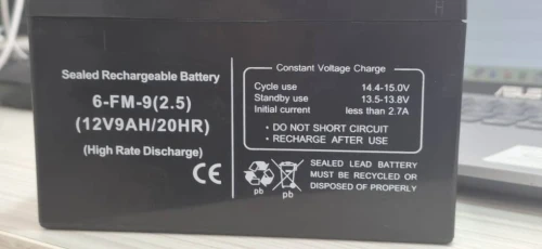 BATTERIE 12V 9AH