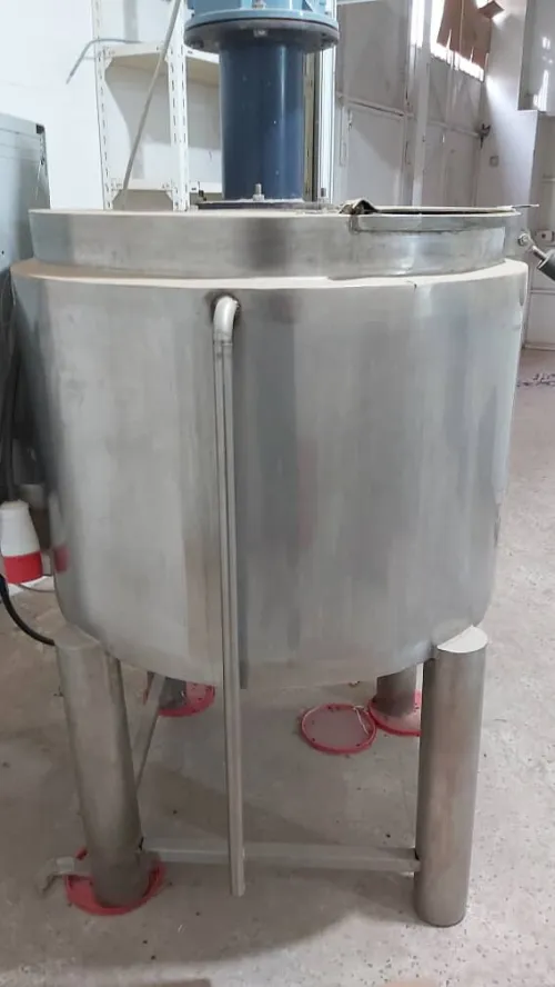 CUVE MÉLANGEUR INOX 350L
