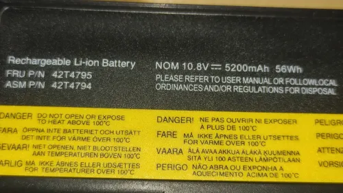 Batterie d'ordinateur Portable pour Lenovo ThinkPad T430 T430I T530 T530I W530 L430 L530