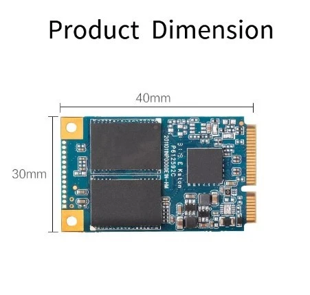 Xishuo disque dur interne SSD, mSATA, 3x4cm 128/256 go
