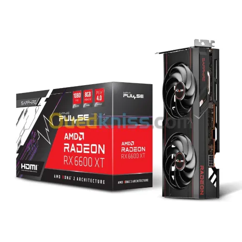 Sapphire PULSE Radeon AMD RX6600XT 8GB