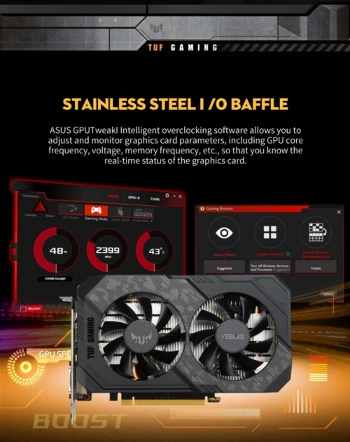 ASUS GeForce GTX 1660 SUPER TUF-GTX1660S-O6G-GAMING