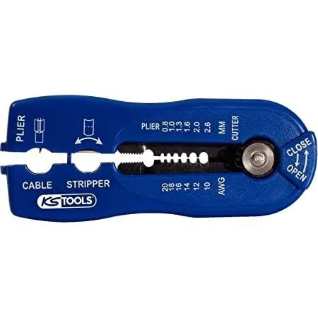 Pince à dénuder multifonction taille 2, Ø0,8 - 2,6 mm KS Tools | 