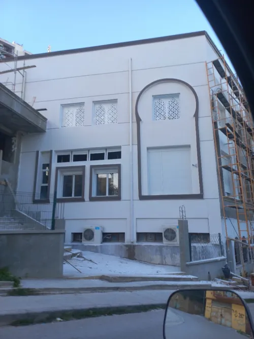 Revêtement des façades en Monocouche projeté ANNABA