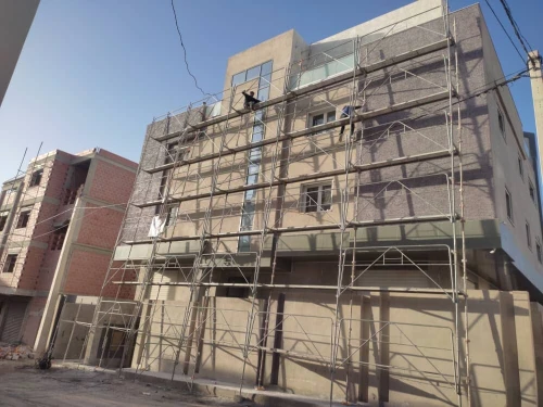 صباغة الواجهات الخارجية Facade monocouche