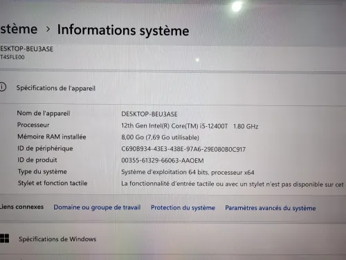 Pc mini Lenovo ThinkCentre M70q Gen 3